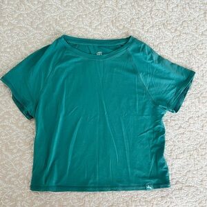 JoyLab Teal Short Sleeve Crewneck Tee